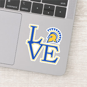 Sticker San Jose State Love