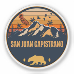 Sticker San Juan Capistrano, Californie