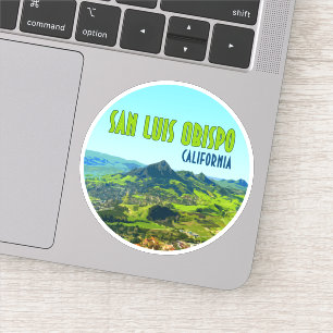Sticker San Luis Obispo Californie Vintage