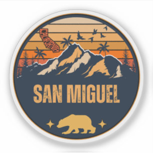 Sticker San Miguel, Californie