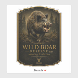 Sticker Sanglier