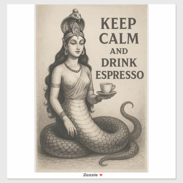 Sticker Sanke Goddess (Feuille)