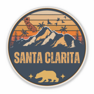 Sticker Santa Clarita, Californie