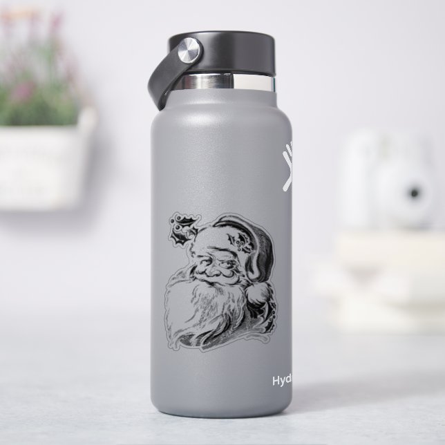 Sticker Santa Claus (HydroFlask)