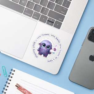 Sticker Sarah : Partager l'amour avec dire