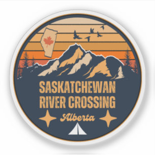 Sticker Saskatchewan River Crossing (Alberta)