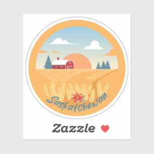 Sticker Saskatchewan vintage