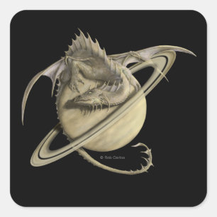 Sticker Saturn Dragon