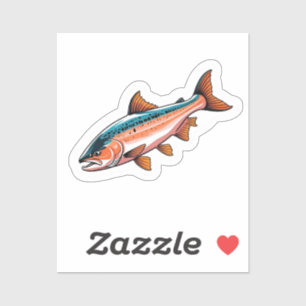 Sticker Saumon 