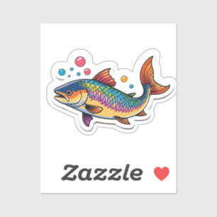Sticker Saumon 