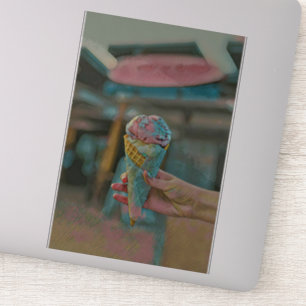 Sticker Saveur de crème glacée