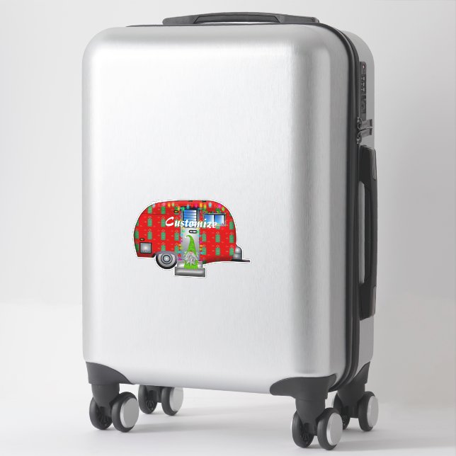 Sticker Scandia Gnome Caravan Thunder_Cove (Sur valise)