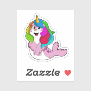 Sticker Sceau comme licorne
