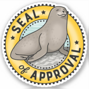 Sticker Sceau d'approbation