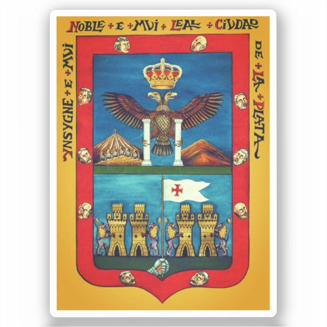 Sticker Sceau de Sucre, Bolivie Carte postale (Recto)