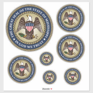 Sticker Sceau du Mississippi