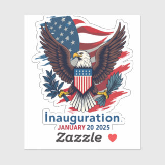 Sticker Sceau officiel de l'inauguration 2025