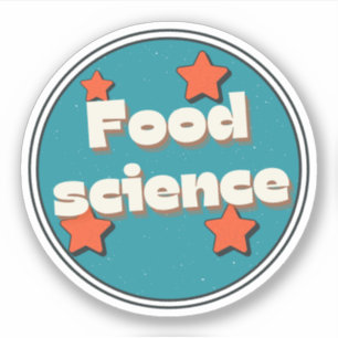 Sticker Science alimentaire