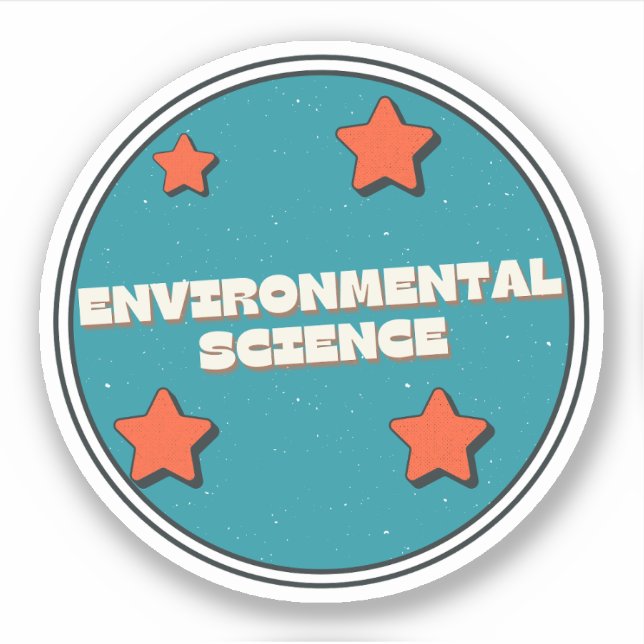Sticker Science de l'environnement (Devant)