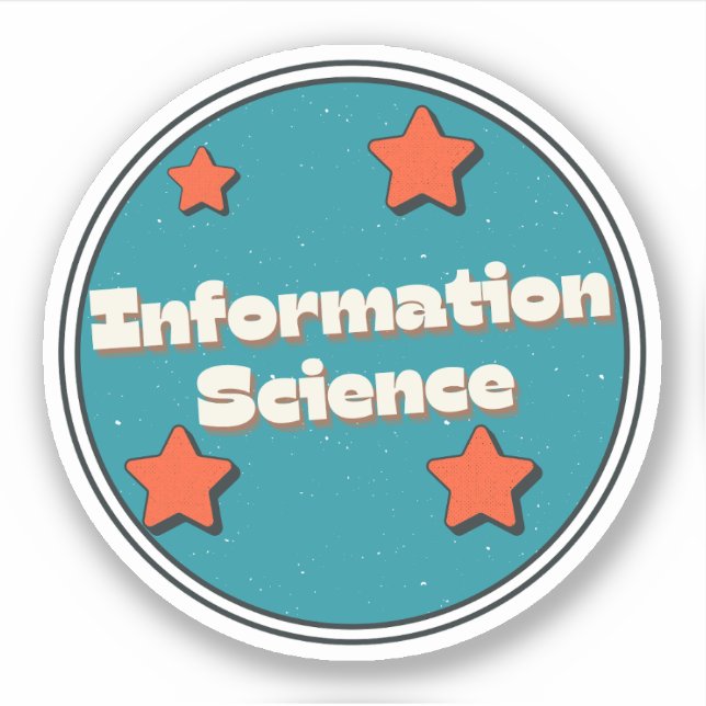 Sticker Science de l'information (Devant)