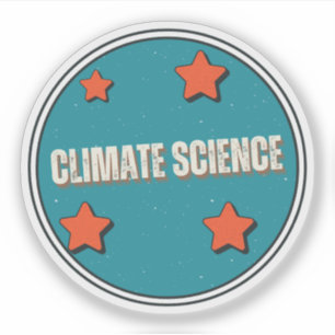 Sticker Science du climat