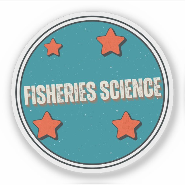 Sticker Science halieutique (Devant)