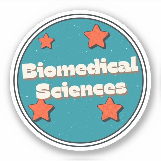 Sticker Sciences biomédicales (Devant)