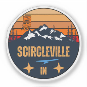 Sticker Scircleville, Indiana