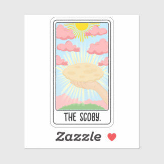 Sticker Scoby-TarotCards-Vinyl