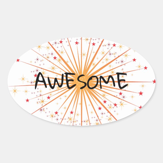 Sticker scolaire génial (Devant)