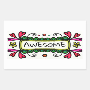 Sticker scolaire génial