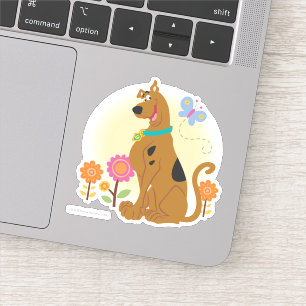 Sticker Scooby-Doo Après Papillon