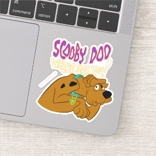 Sticker Scooby-Doo effrayé