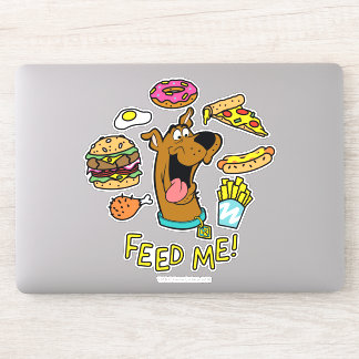 Sticker Scooby-Doo Me Nourrit !