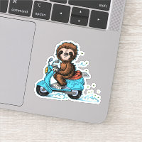 Scootin' Sloth Moped