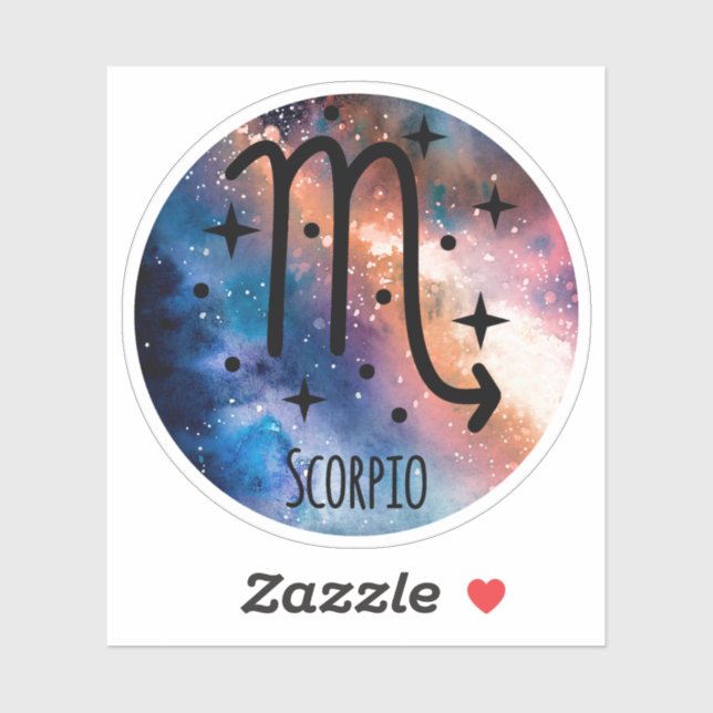 Sticker Scorpio (Feuille)