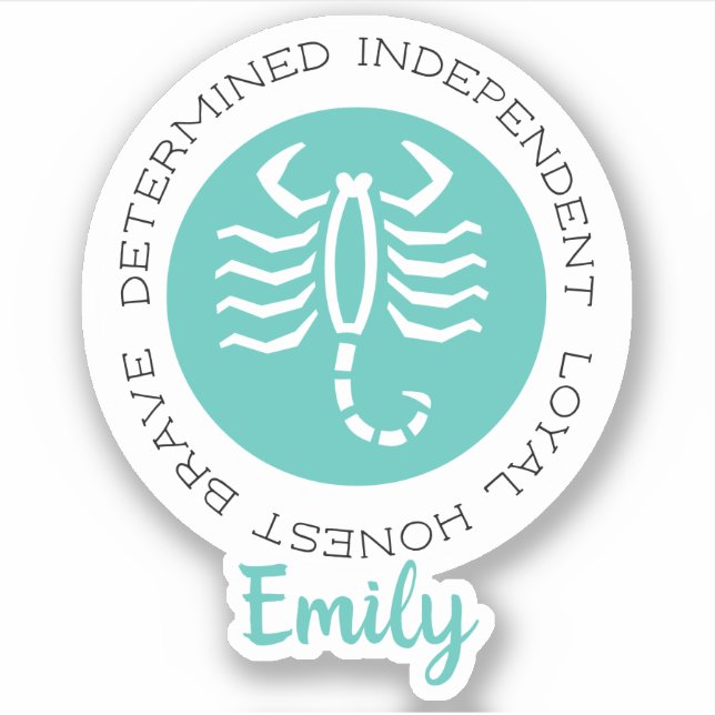 Sticker Scorpio (Devant)