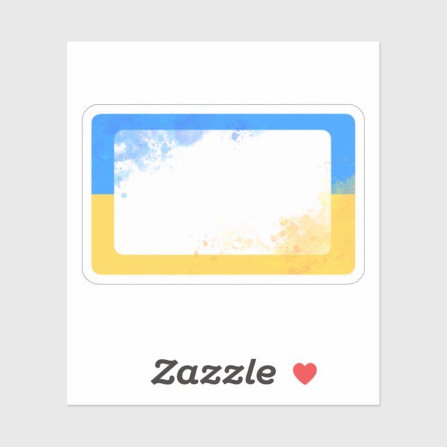 Sticker Scrapbook du gestionnaire d'autocollants ukrainien (Feuille)