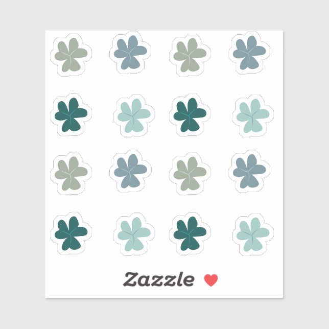 Sticker Scrapbooking pour Feuilles verts (Feuille)