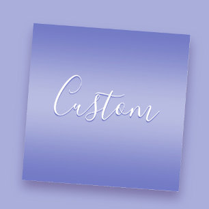 Sticker Script cursif modifiable   Violet blanc et violet