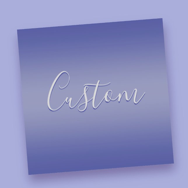 Sticker Script cursif modifiable | Violet transparent (Créateur téléchargé)