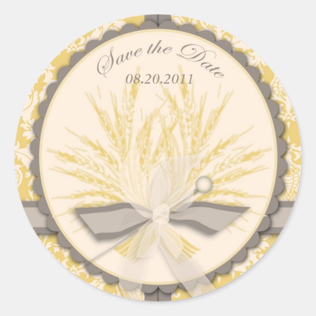 Sticker SD de la récolte d'été (Devant)