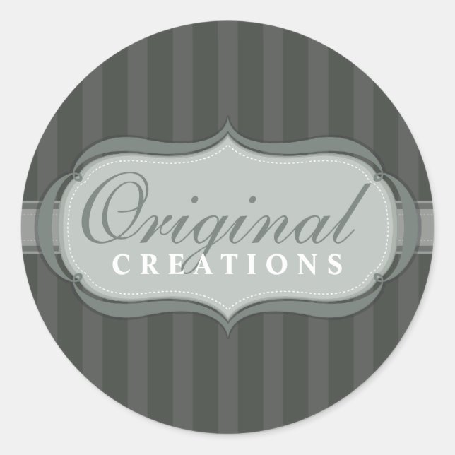 STICKER SEAL :: élégant flamboyant 3 (Devant)