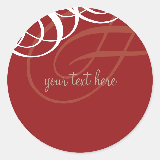 STICKER SEAL :: vogue design 11 (Devant)