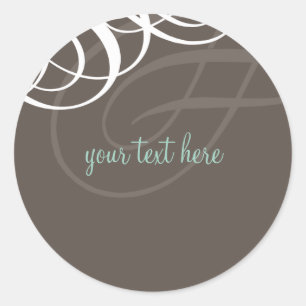 STICKER SEAL :: vogue design 4