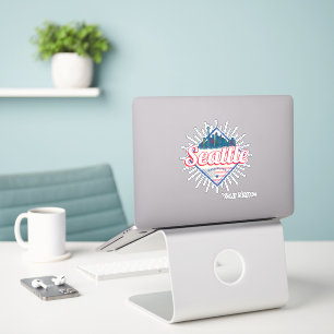 Sticker Seattle Washington États-Unis City Skyline USA