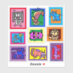 Sticker Secourir Animaux Art