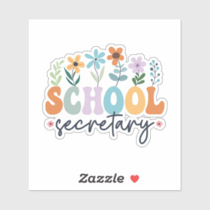 Sticker Secrétaire scolaire
