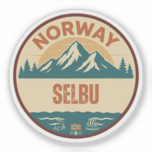Sticker Selbu, Norvège Norvège
