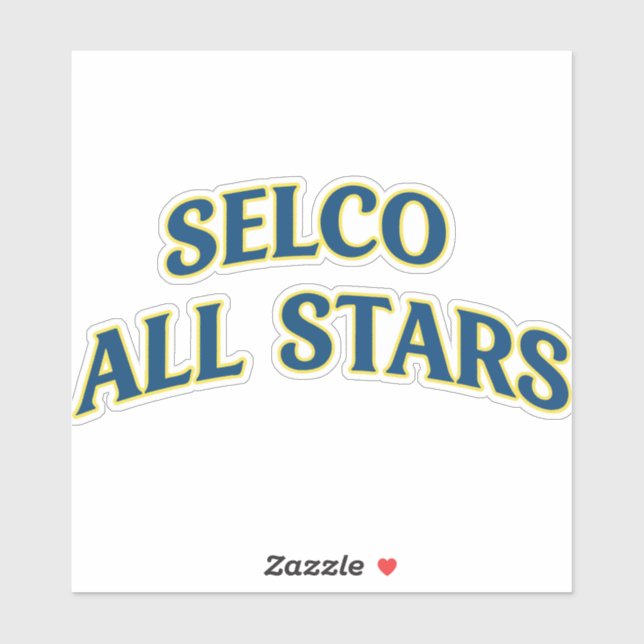 Sticker SELCO All Stars (Feuille)